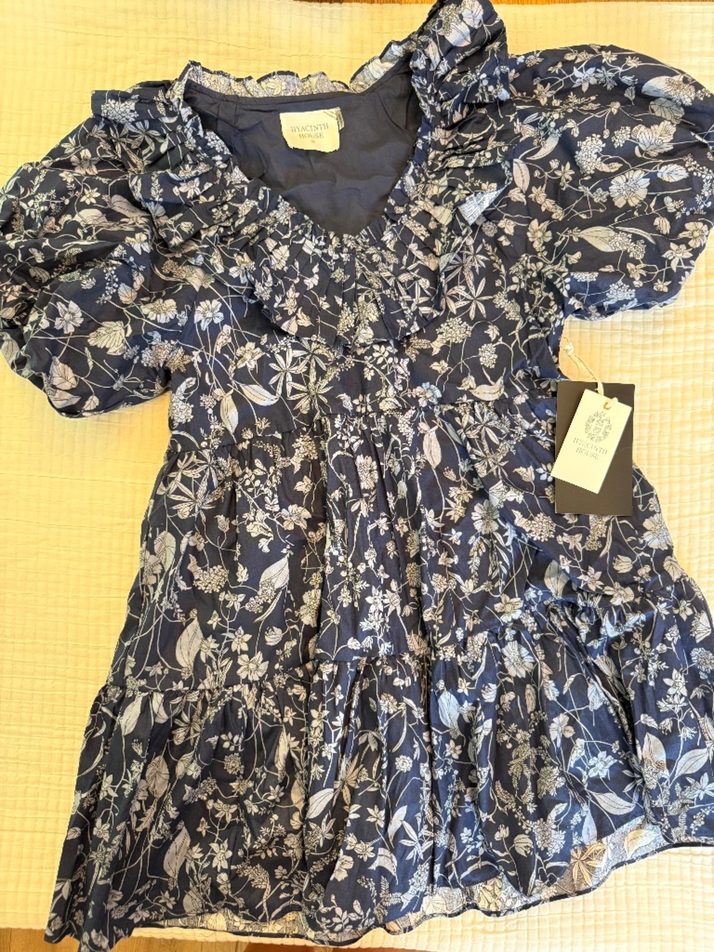 Hyacinth House Floral Mini Dress NWT